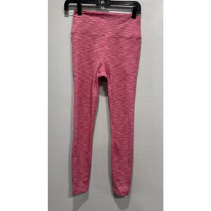 Outdoor Voices Cropped Leggings Athletic Pink Size Small Yoga Gym Running Casual